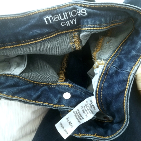 Maurice Curvy Size 3/4 Jean's - Picture 4 of 6
